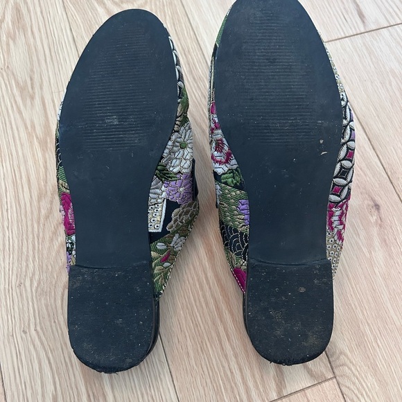 STEVE MADDEN Kandi Mule Elephant Tapestry Shoes Size 6 - Picture 8 of 9